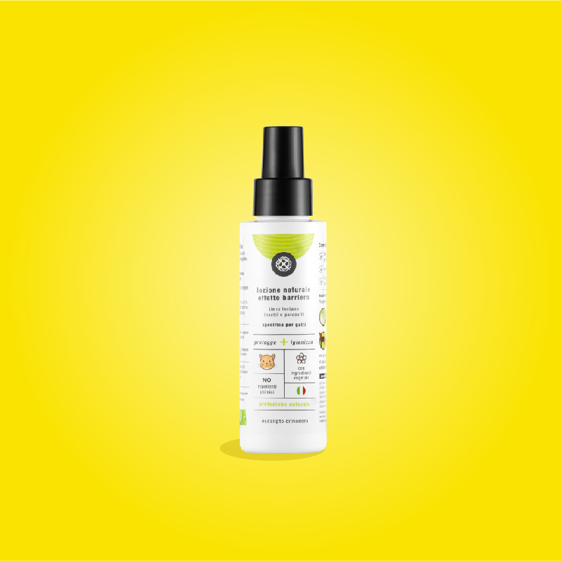 Lozione repellente naturale per gatti