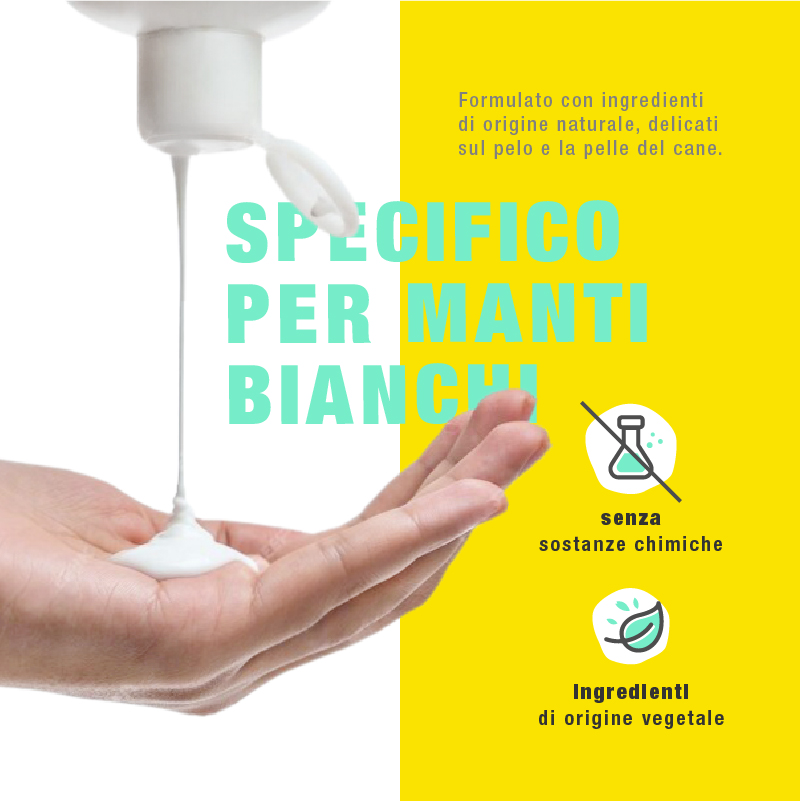 Shampoo Naturale Manti Bianchi - immagine 3