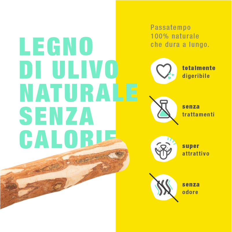 Legno di Ulivo Masticabile - immagine 2