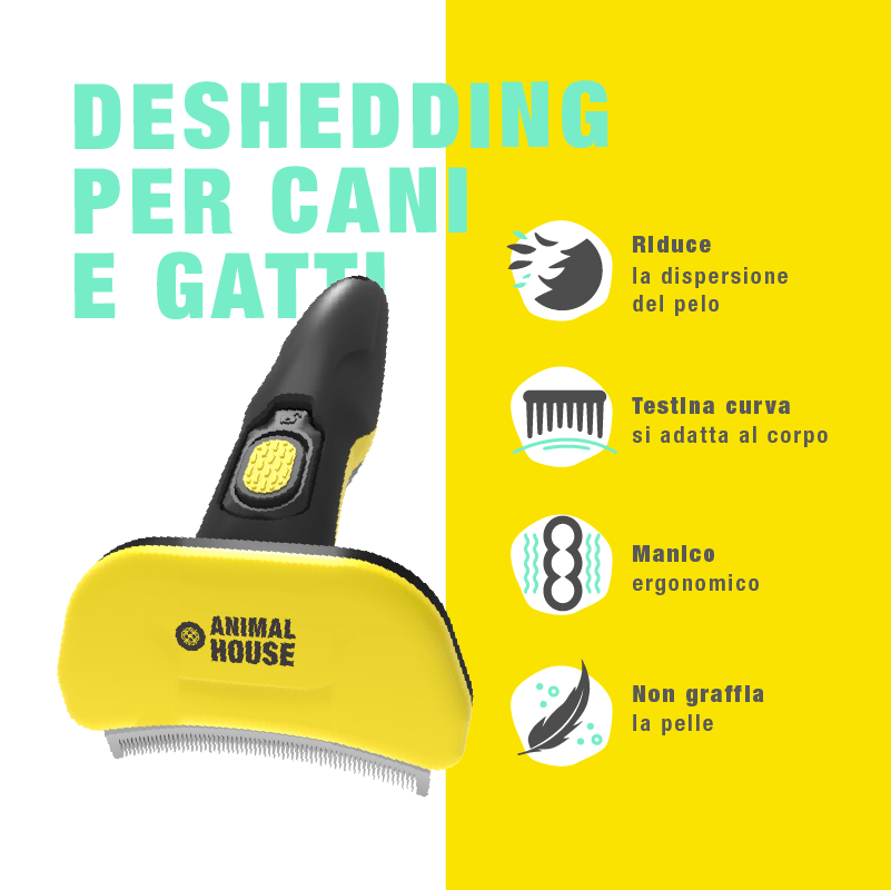 Pettine Curvo per Deshedding - immagine 2