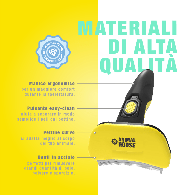 Pettine Curvo per Deshedding - immagine 3