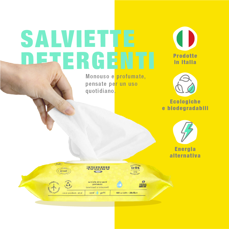 Salviette Detergenti Profumate - immagine 2