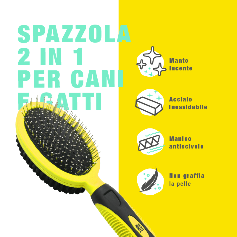 Spazzola Media per Toelettatura - immagine 2