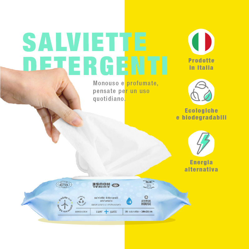 Salviette Detergenti Profumate - immagine 2