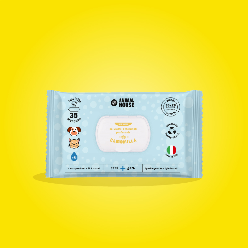 Salviette Detergenti al sapone di marsiglia