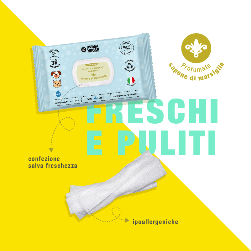 Salviette Detergenti Profumate - immagine 5