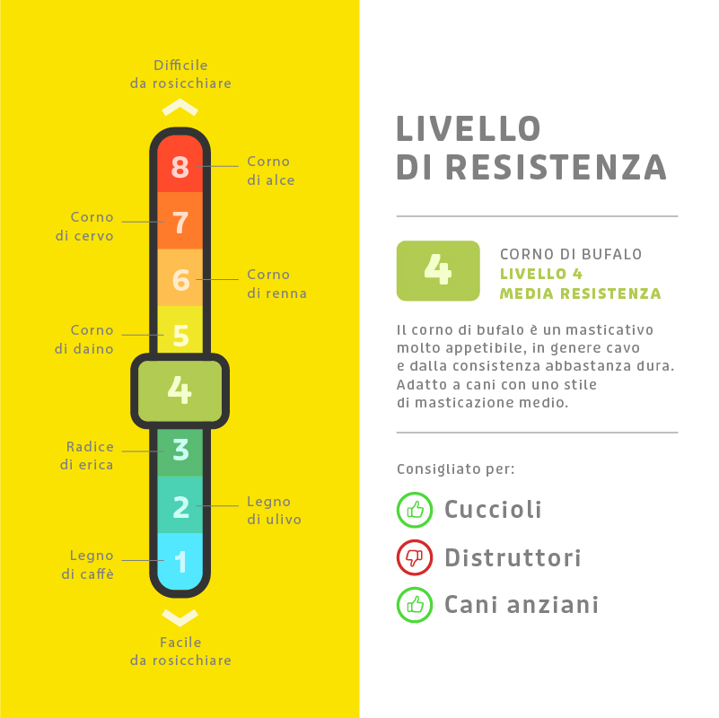 Corna di Bufalo Masticabili - immagine 6