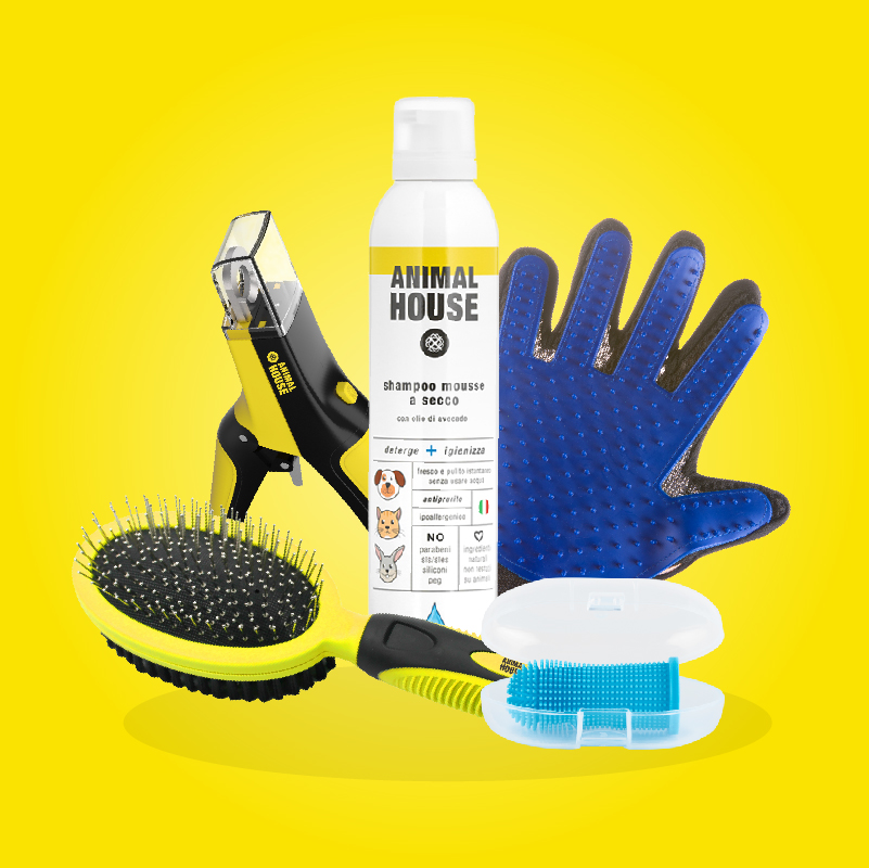 Kit Toelettatura Completa per cani e gatti